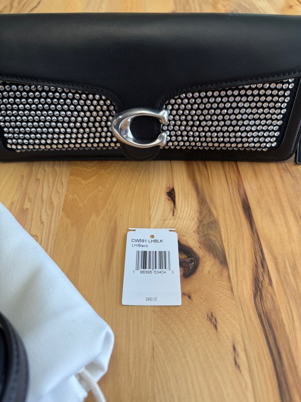 NWT Coach Crystal Tabby 28 - Picture 2 of 11